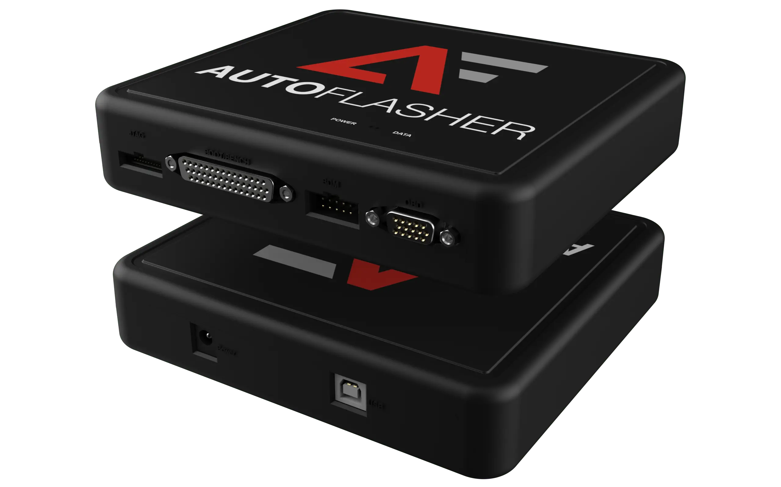 Autoflasher Hardware geöffnet