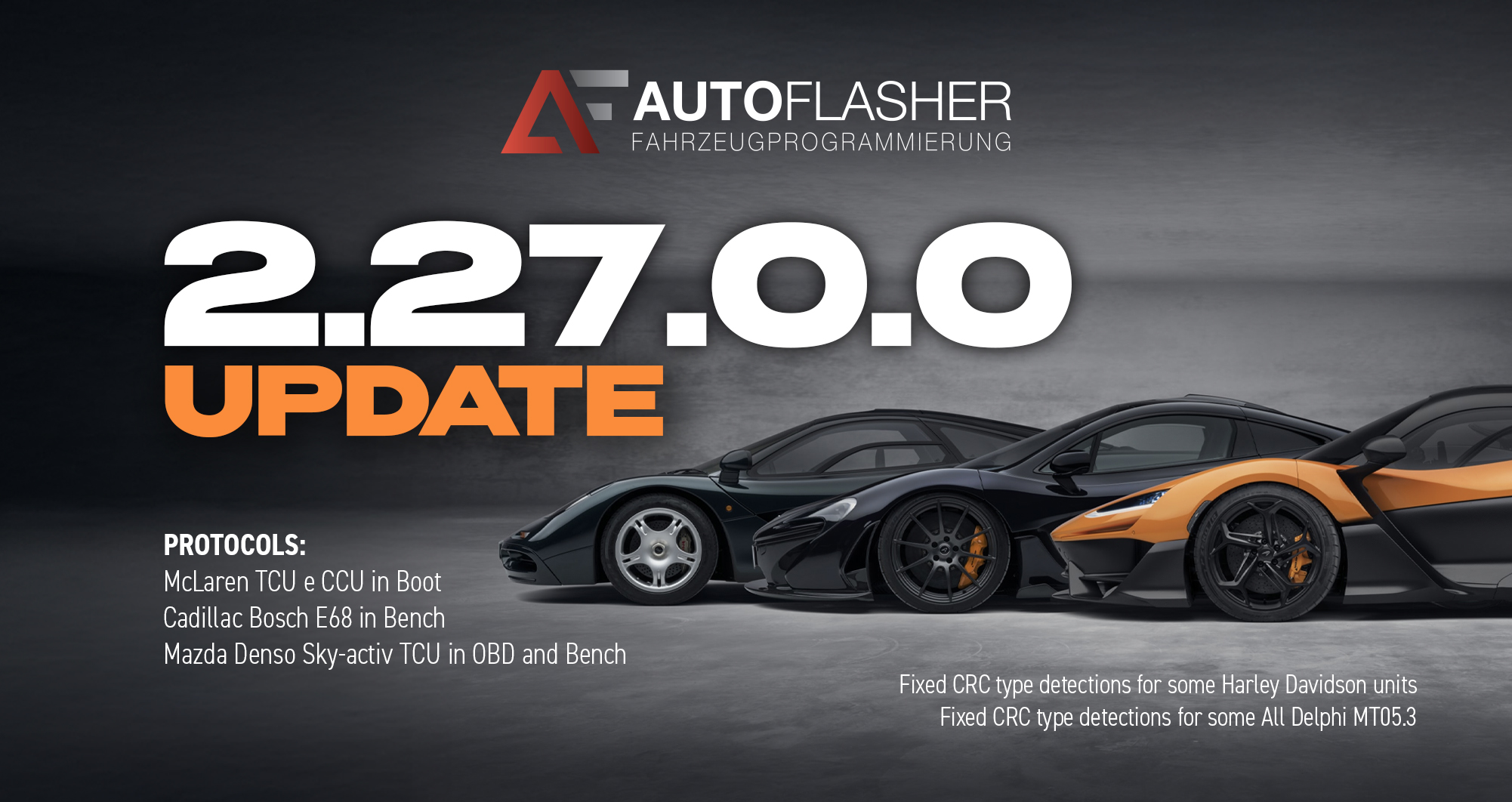 Autoflasher Update 2.27.0.0