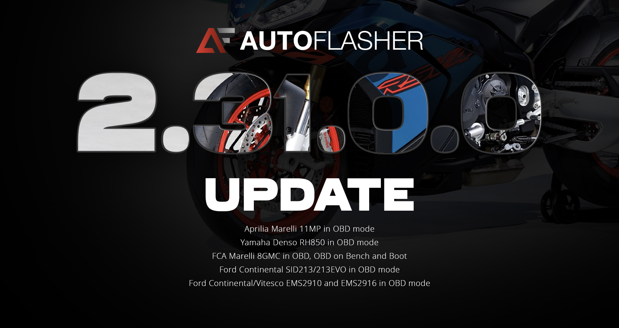 Autoflasher Update 2.31.0.0
